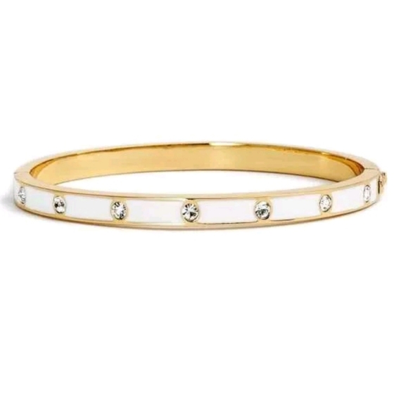 kate spade Jewelry - KATE SPADE Kate Spade New York Crystal Hinge Bangle bracelet